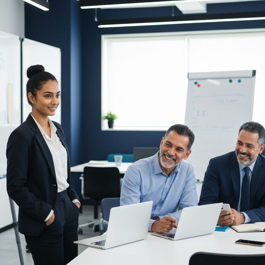 Professional consulting team